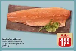 REWE DE Forellenfilet rotfleischig tilbud