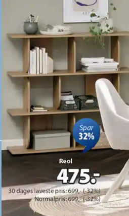 JYSK LYNGERUP reol tilbud