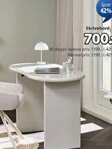 JYSK VORDINGBORG skrivebord tilbud