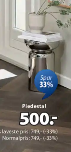 JYSK LYDUM piedestal tilbud