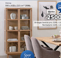 JYSK VESTERBY vitrine tilbud