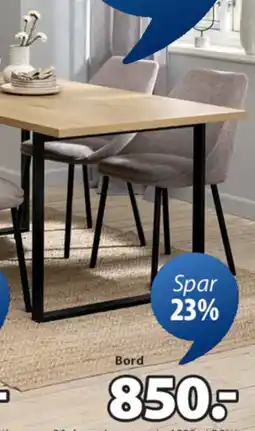 JYSK AABENRAA spisebord tilbud