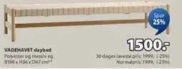 JYSK VADEHAVET daybed tilbud