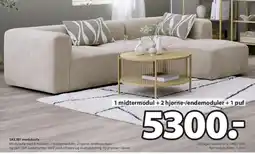 JYSK SKEJBY modulsofa tilbud