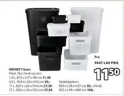 JYSK INFINITY kurv tilbud