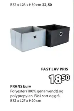 JYSK FRANS kurv tilbud
