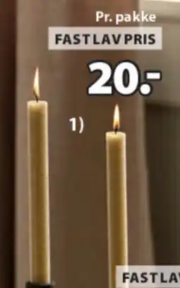 JYSK BERTEL kronelys tilbud