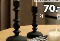 JYSK CASPAR lysestage tilbud