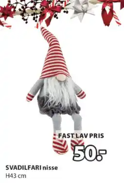 JYSK SVADILFARI nisse tilbud