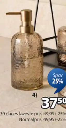 JYSK GENEVAD sæbedispenser tilbud