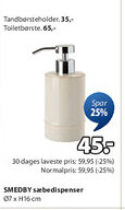 JYSK SMEDBY sæbedispenser tilbud