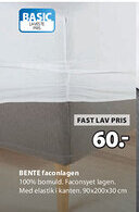 JYSK BENTE faconlagen tilbud