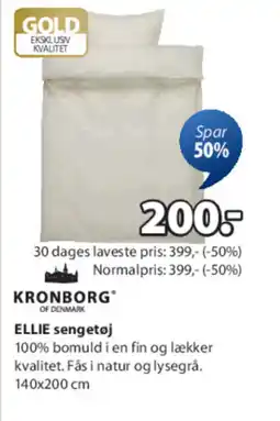 JYSK ELLIE sengetøj tilbud