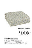 JYSK FRESIA vattæppe tilbud
