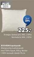 JYSK JESSHEIM kapokpude tilbud