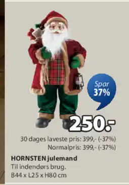 JYSK HORNSTEN julemand tilbud
