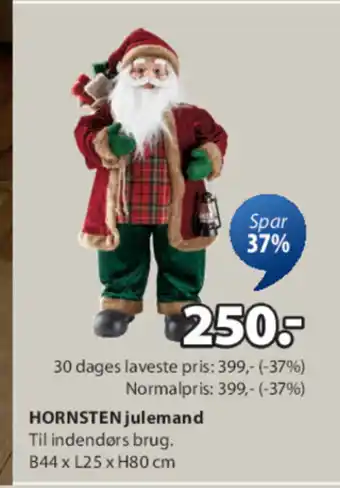 JYSK HORNSTEN julemand tilbud