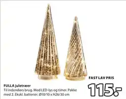 JYSK FULLA juletræer, DKK 115 tilbud