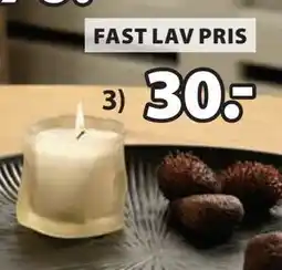 JYSK FOLKVAR duftlys, DKK 30 tilbud