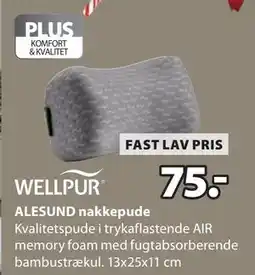 JYSK ALESUND nakkepude, DKK 75 tilbud