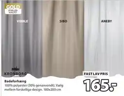 JYSK Badeforhæng, DKK 165 tilbud