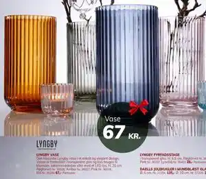 LYNGBY VASE, DKK 67