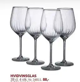 Daells Bolighus HVIDVINSGLAS, DKK 88 tilbud