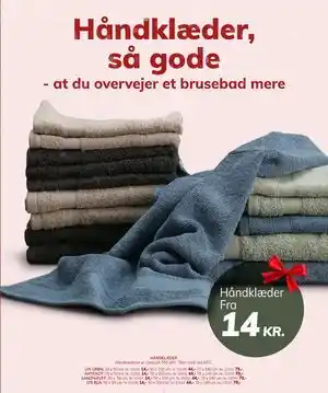 Daells Bolighus HÅNDKLÆDER tilbud
