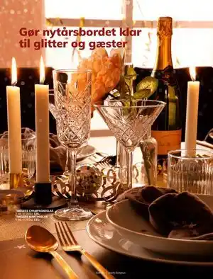 TIMELESS CHAMPAGNEGLAS, DKK 128