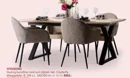 Daells Bolighus SPISEBORD, DKK 3333 tilbud