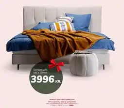 Daells Bolighus KOMPLET SENG I BEIGE MØBELSTOF, DKK 3996 tilbud