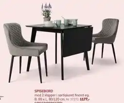Daells Bolighus SPISEBORD, DKK 1177 tilbud