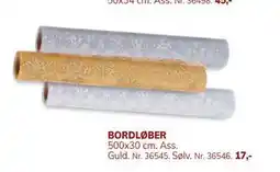 Daells Bolighus BORDLØBER, DKK 17 tilbud