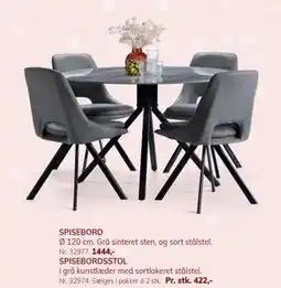 Daells Bolighus SPISEBORDSSTOL, DKK 422 tilbud