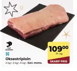 Dagrofa Food Service Oksestriploin tilbud