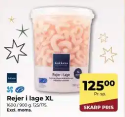 Dagrofa Food Service Rejer i lage xl tilbud