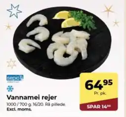 Dagrofa Food Service Vannamei rejer tilbud