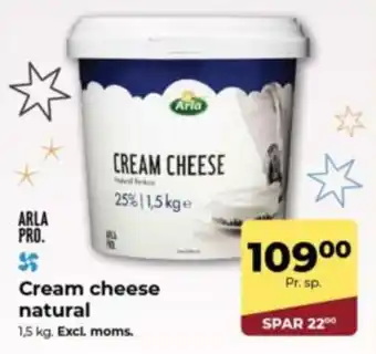 Dagrofa Food Service Cream cheese natural tilbud