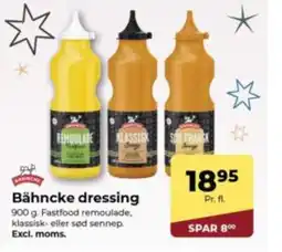 Dagrofa Food Service Bähncke dressing tilbud