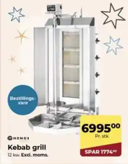 Dagrofa Food Service Hendi kebab grill tilbud