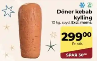 Dagrofa Food Service Döner kebab kylling tilbud