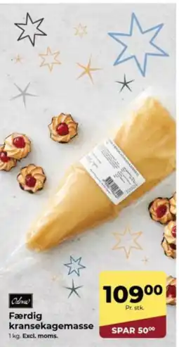 Dagrofa Food Service Færdig kransekagemasse tilbud