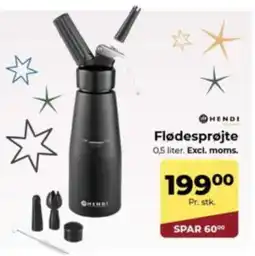 Dagrofa Food Service HENDI Flødesprøjte tilbud