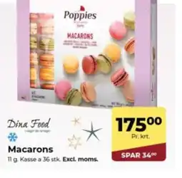 Dagrofa Food Service Dina Food Macarons tilbud