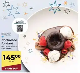 Dagrofa Food Service Chokolade fondant tilbud