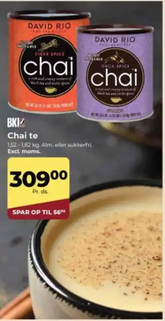 Dagrofa Food Service BKI Chai te tilbud