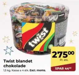 Dagrofa Food Service Twist blandet chokolade tilbud