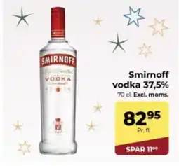 Dagrofa Food Service Smirnoff vodka 37,5% tilbud