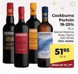 Dagrofa Food Service Cockburns Portvin 19-20% tilbud