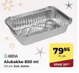 Dagrofa Food Service ABENA Alubakke tilbud